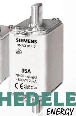 SIEMENS FUSE 500 AMP3NE3 334-0B