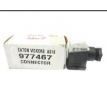 Wiggs Vickers Solenoid valve plug Wiggs Connector  MPM 977466 977467 (24V + LED)