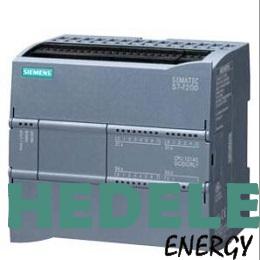 SIMATIC S7-1200, CPU 1214C, compact CPU, DC/DC/relay, onboard I/O: 14 DI 24 V DC; 10 DO relay 2 A; 2 AI 0-10 V DC