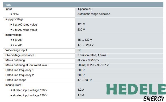 Siemens Stability Power Supply 6ES7307-1KA02-0AA0