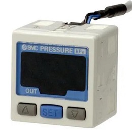 SMC Corporation Digital pressure switch,R1/8,PNP,w/lead