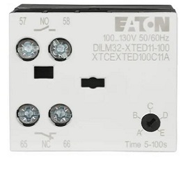 Eaton - Cutler Hammer ACCESSORY; CONTACTOR; TIMER MODULE; ON-DELAY; 0.5-10s; 100-130 VAC