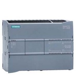 SIMATIC S7-1200, CPU 1215C, compact CPU, DC/DC/DC, 2 PROFINET ports, onboard I/O: 14 DI 24 V DC; 10 DO 24 V DC