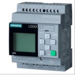 LOGO! 24RCE, logic module,display PS/I/O: 24V AC/DC 24V/relay, 8 DI/4 DQ, memory 400 blocks, modular expandable, Etherne