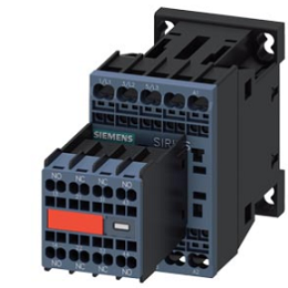 power contactor, AC-3e/AC-3, 12 A, 5.5 kW / 400 V, 2 NO + 2 NC, 24 V DC 3-pole, frame size S00 spring-loaded terminal ca